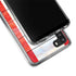 Canada Flag Light Wood Galaxy A21 Clear Case